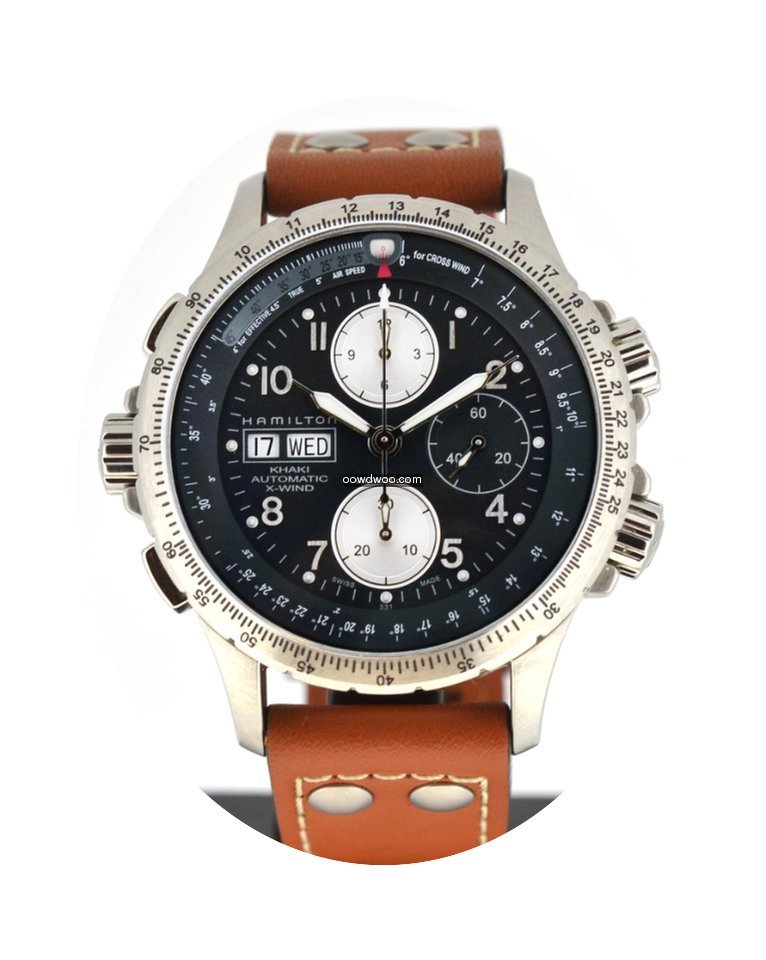 Hamilton Khaki X Wind Chronograph H77616...