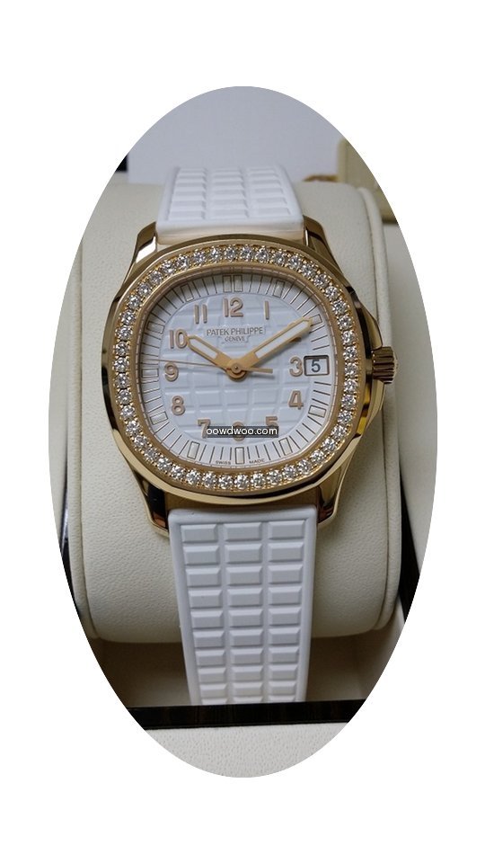 Patek Philippe 5068R Ladies Aquanaut Whi...