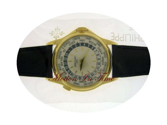 Patek Philippe 5110J WORLD TIME YELLOW G...