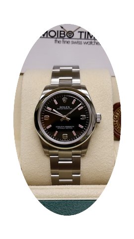 Rolex Oyster Perpetual Black Pink Index ...