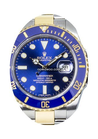Rolex Oyster Perpetual Submariner Blue C...