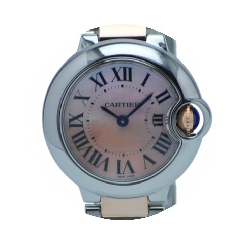 Cartier Ballon Blue Pink Gold and Steel ...