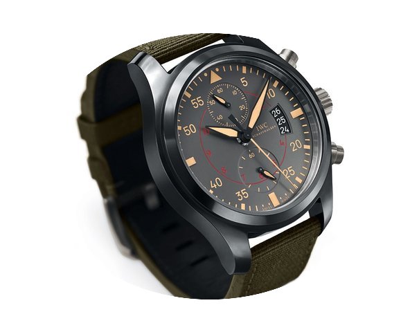IWC [NEW] Pilots Anthracite Dial Chronog...