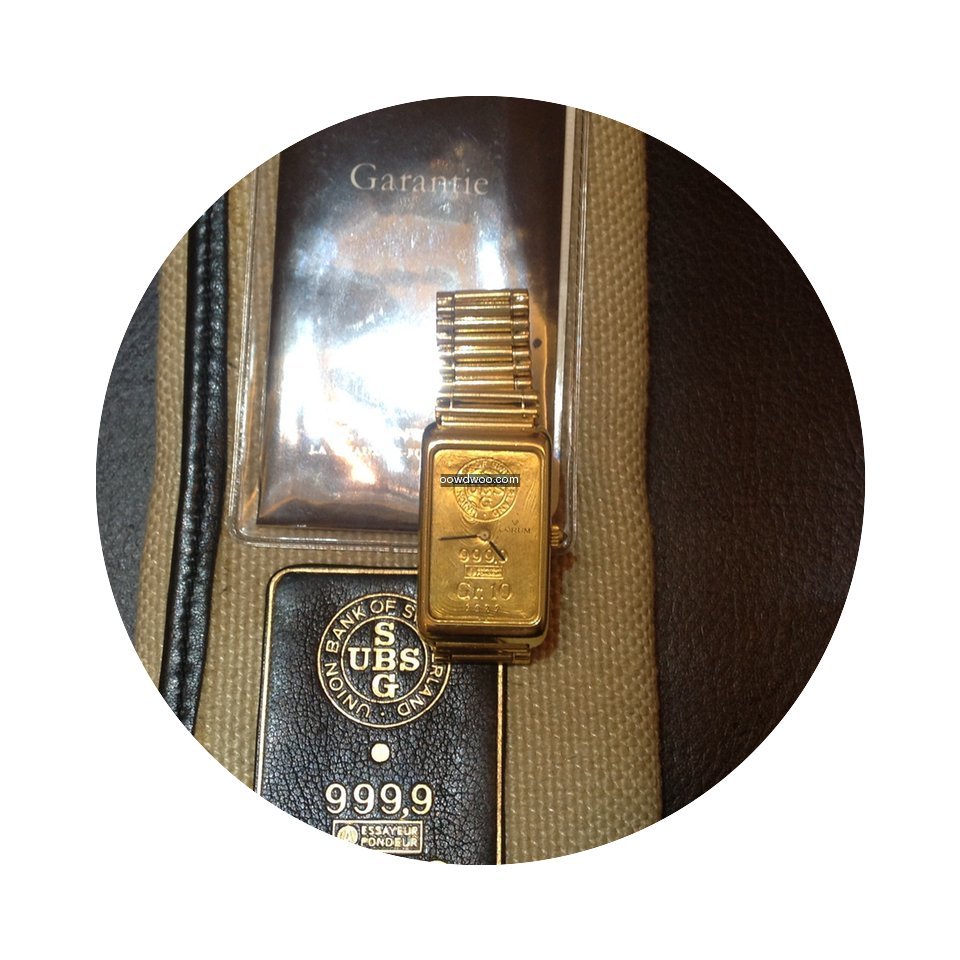 Corum Ingot 10 gr. pure gold...