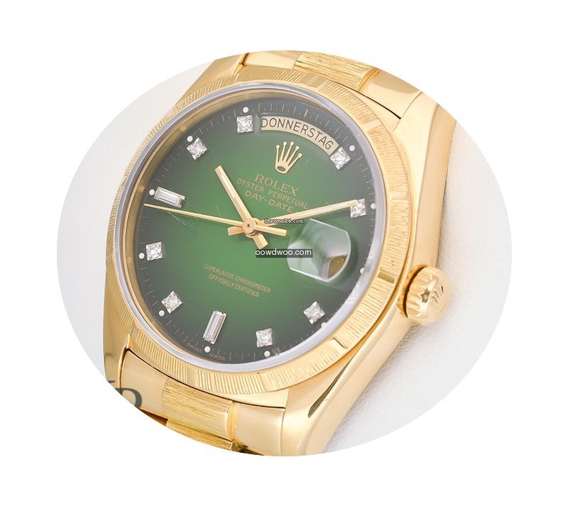 Rolex Day Date Diamond Dial Ref. 18078...