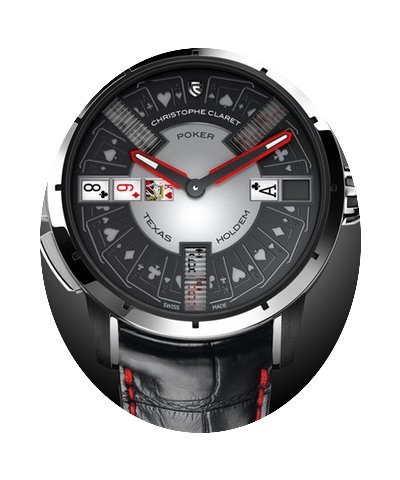 Christophe Claret Poker 45 Automatic Whi...