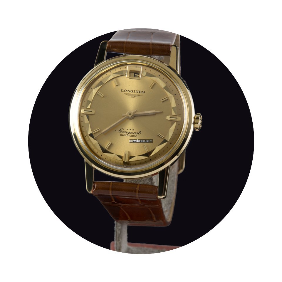 Longines Conquest Automatic Yellow Gold...