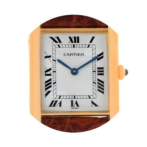 Cartier Tank Classic Paris 18k Yellow Go...