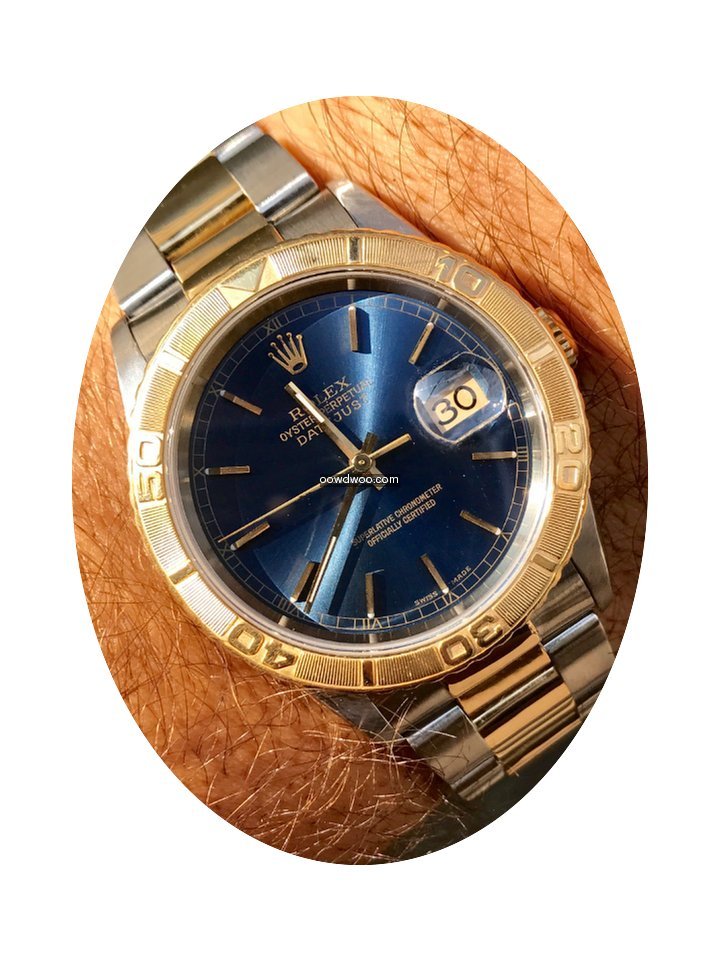 Rolex Datejust Turn-O-Graph Or/acier Ref...