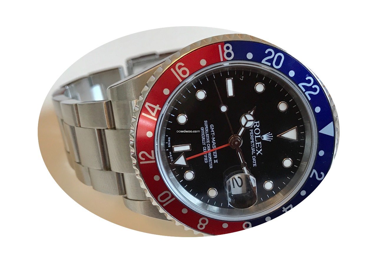 Rolex Gmt Master II, Pepsi F Serie aus 2...