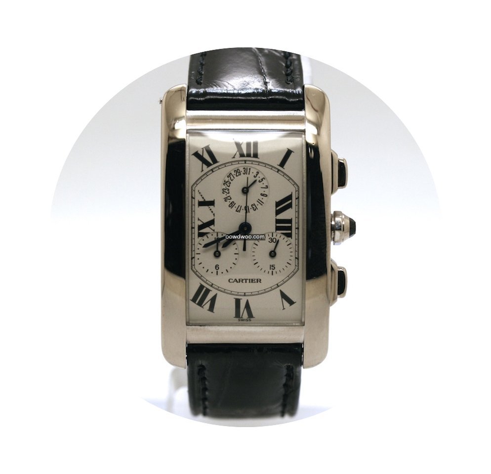 Cartier Tank Americaine Chrono 2312...