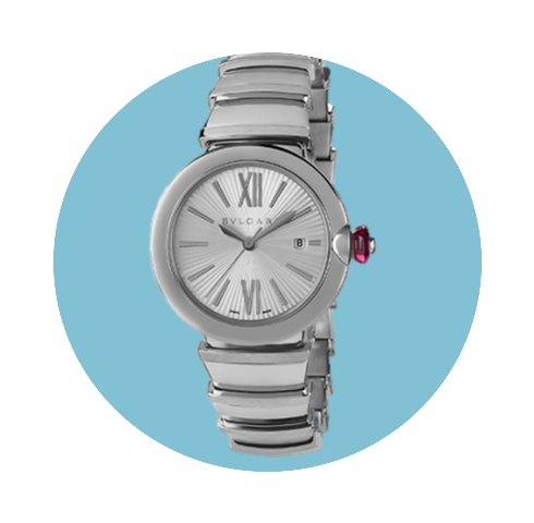 Bulgari LVCEA Lucea 33 mm Stahl Datum Au...