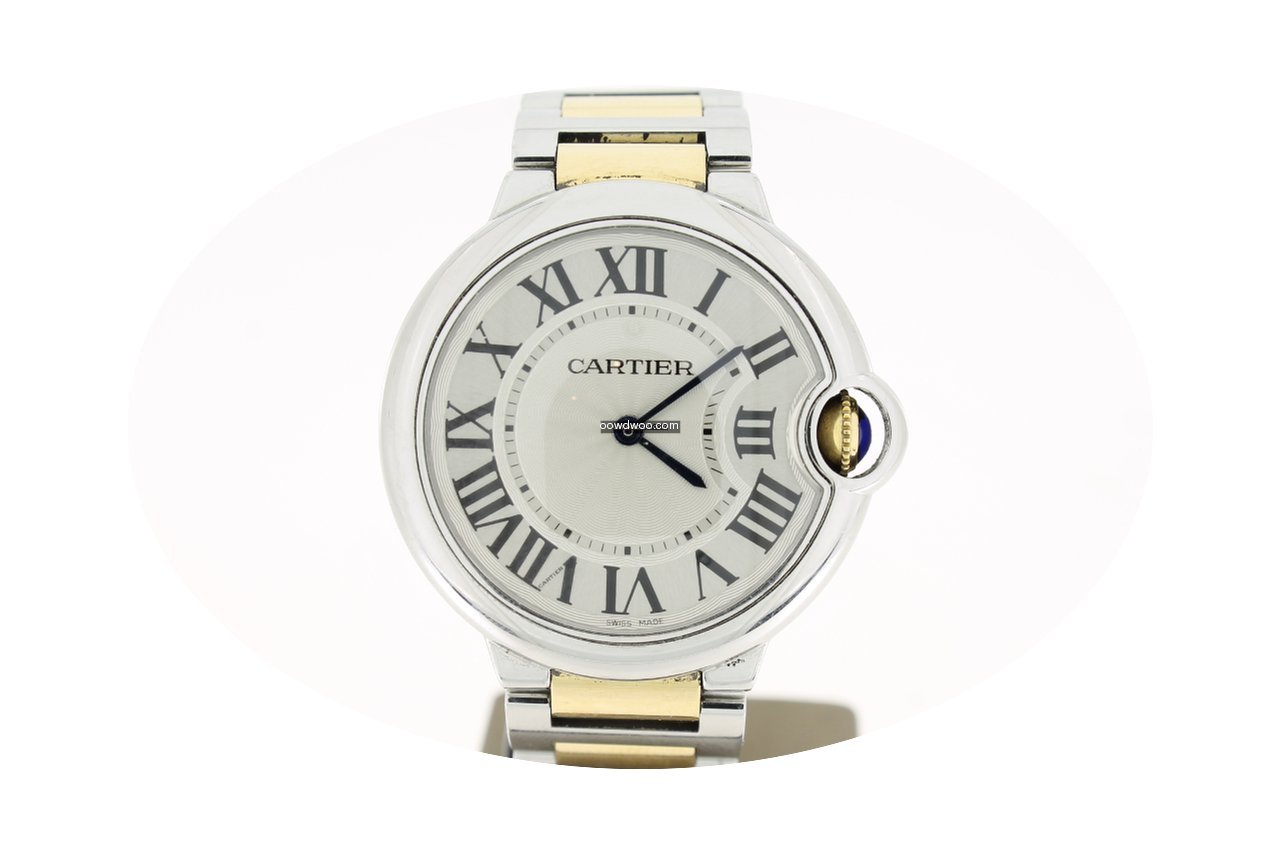 Cartier Ballon Bleu Steel/Gold (B&P2011)...