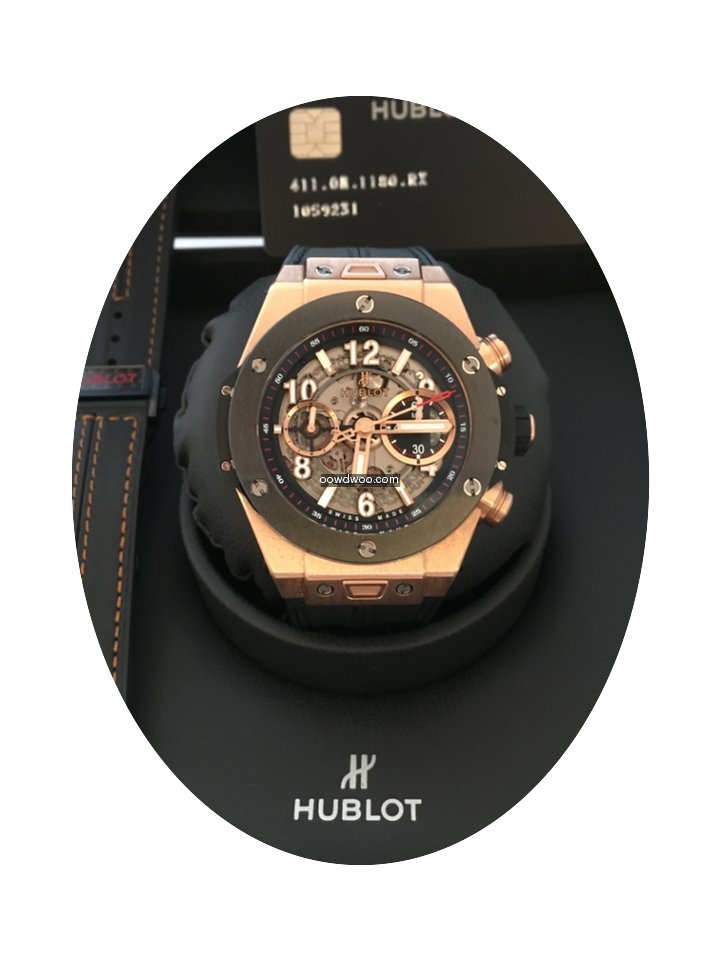 Hublot Big Bang King Unico King Gold Cer...