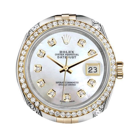 Rolex Ladies Rolex Steel - Gold 26 Mm Da...