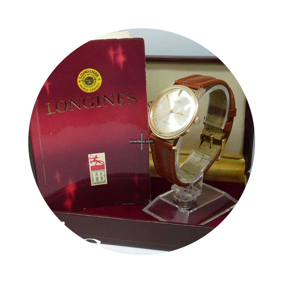 Longines Automatic 18K Gold...