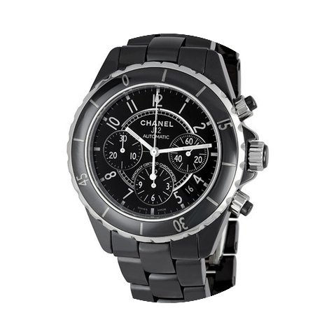 Chanel J12 Black Ceramic Automatic Chron...