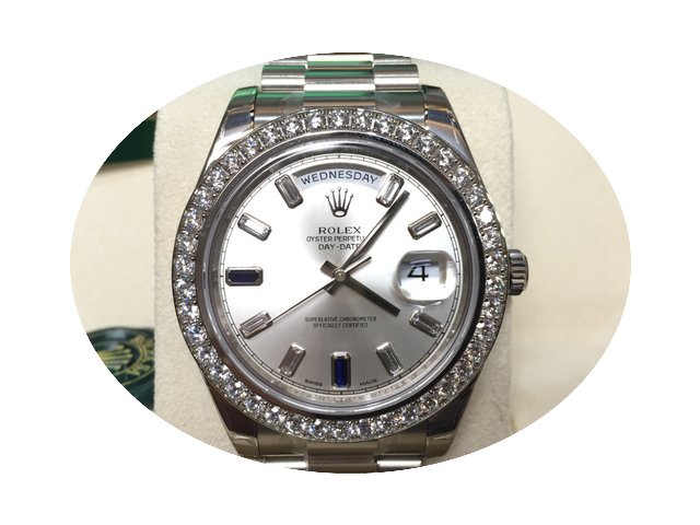 Rolex Discontinued 41MM Day-Date II 2183...