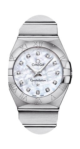 Omega Constellation Brushed 27mm Ladies ...