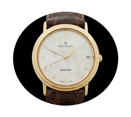 Blancpain Villeret MOP 18k Yellow Gold L...