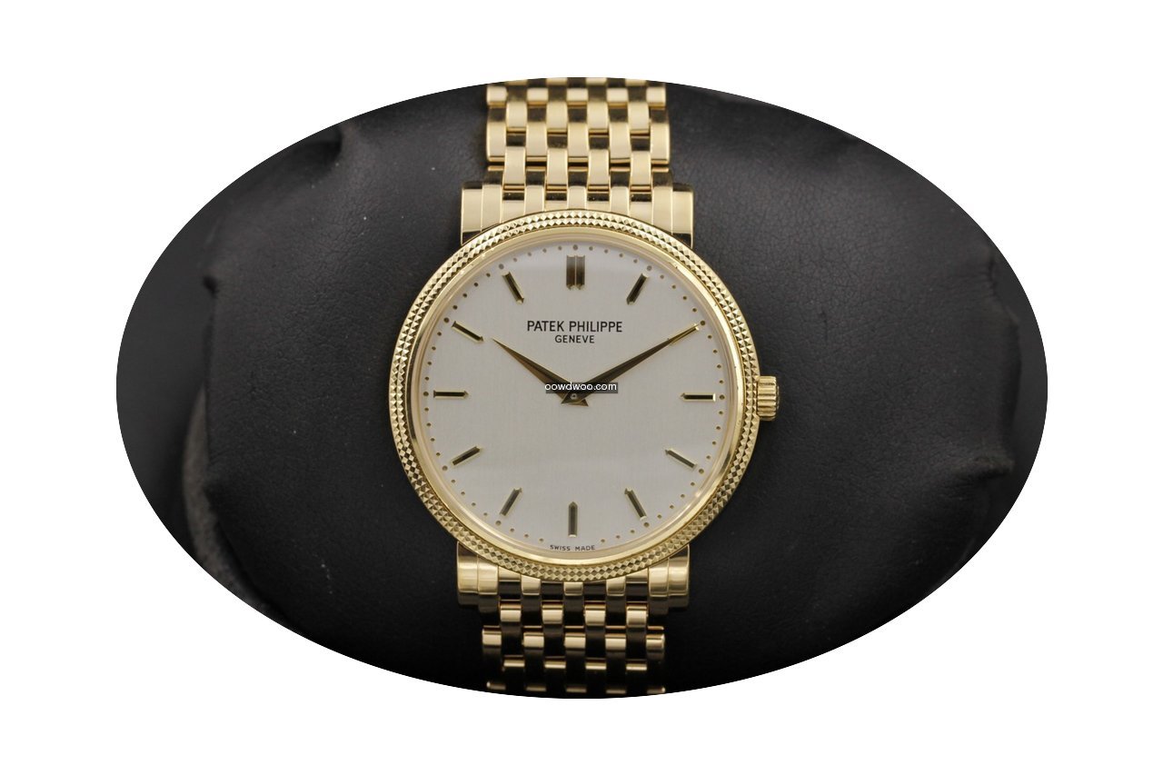 Patek Philippe Calatrava 5120j Yellow Go...
