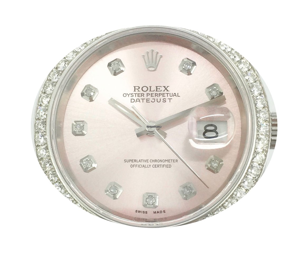 Rolex Datejust Diamonds Aftermarket Box/...