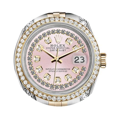 Rolex Stainless Steel And Gold 36 Mm Dat...