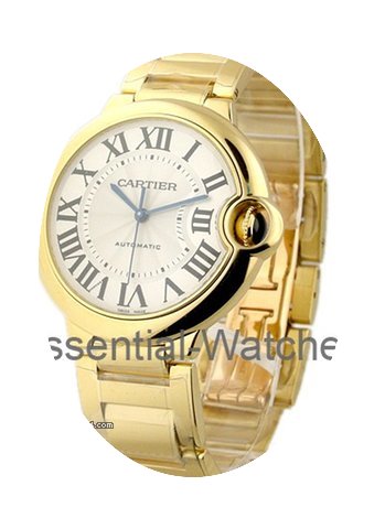 Cartier Ballon Bleu Medium 36mm Yellow G...