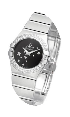 Omega Constellation Brushed Quarz Mini...