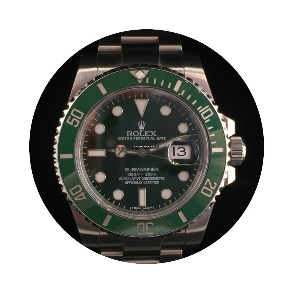 Rolex SUBMARINER 116610LV 5 YEARS GARANT...