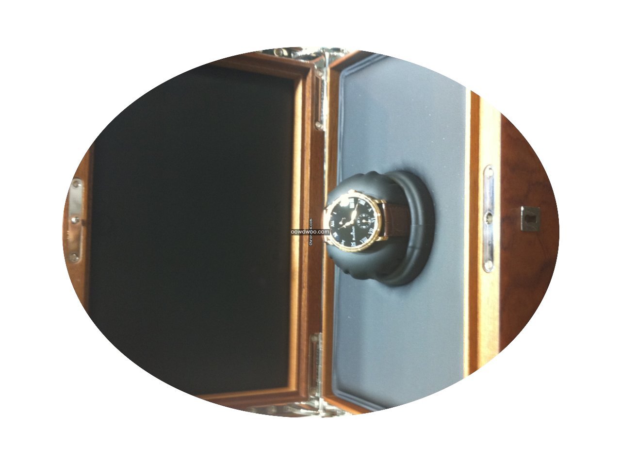 Blancpain Villeret 8 Days Black Dial Bla...