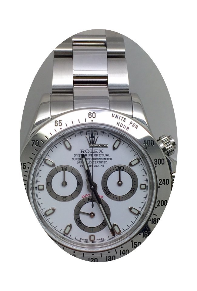 Rolex Daytona White Dial...