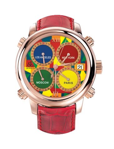 Jacob & Co. Five Time Zone...