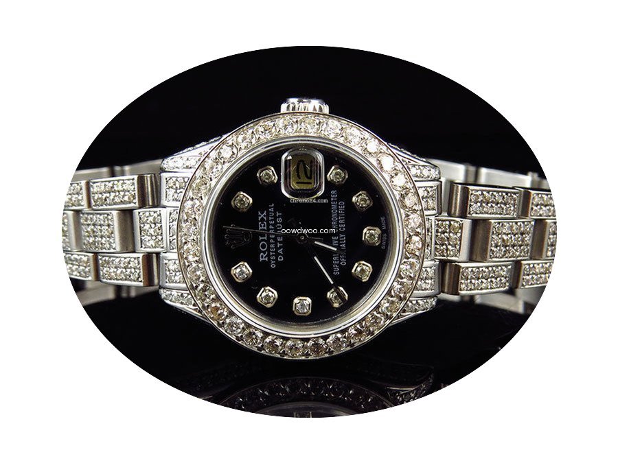 Rolex Ladies Stainless Steel Rolex Datej...