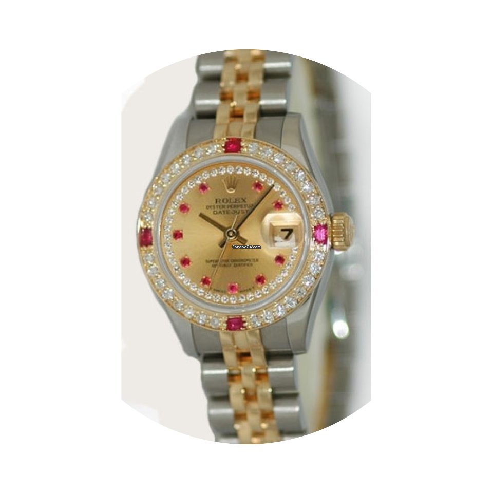 Rolex Datejust Lady's Steel & 18K Yellow...