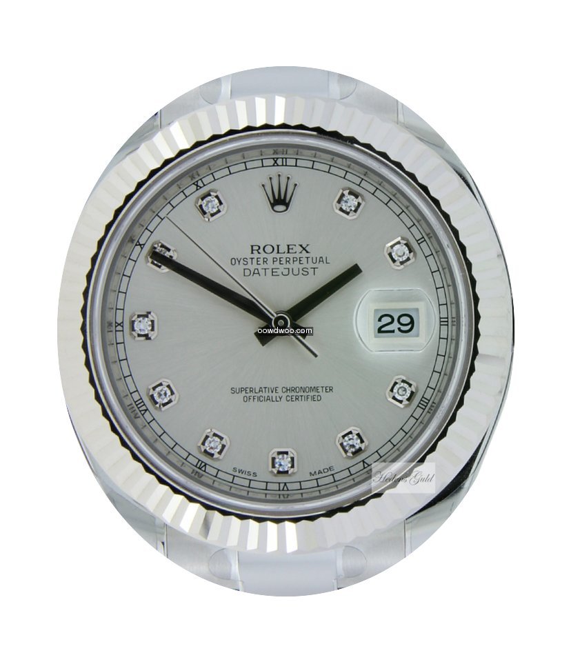 Rolex Datejust II Steel and Whitegold Si...