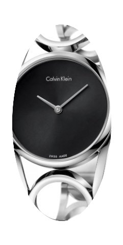 ck Calvin Klein round K5U2M141 Damenarmb...