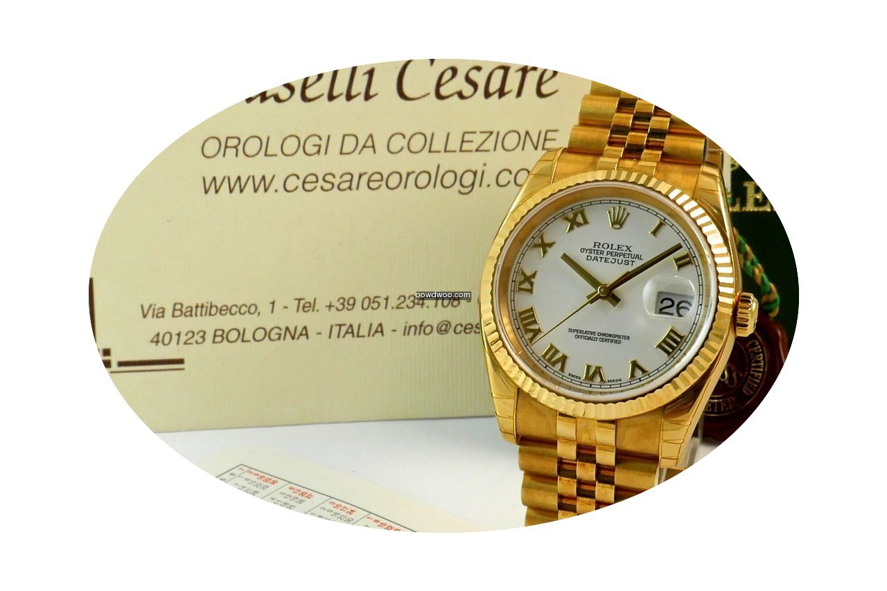 Rolex DateJust 116238 Oro Giallo/Gold...