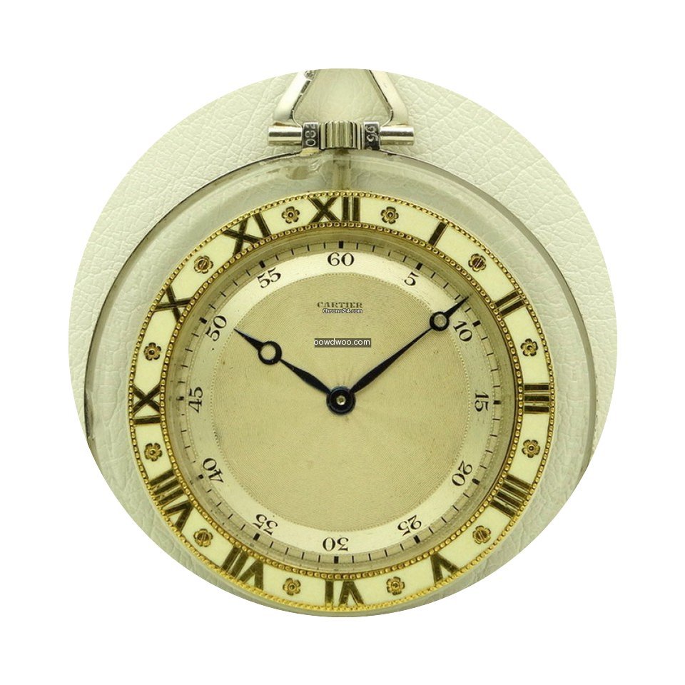 Cartier | Cartier Pocket Watch, Rock Cry...