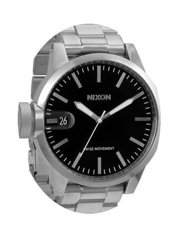 Nixon A441-000 Chronicle 44 Black 44mm 1...