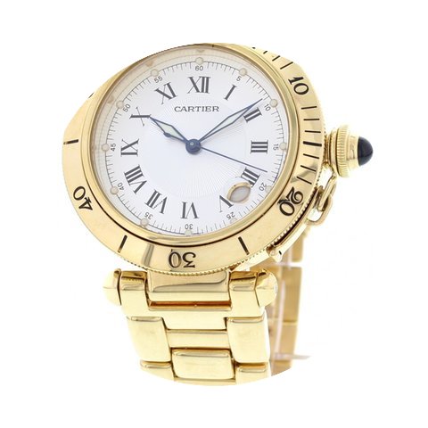 Cartier Men's Cartier De Pasha 18K Yello...