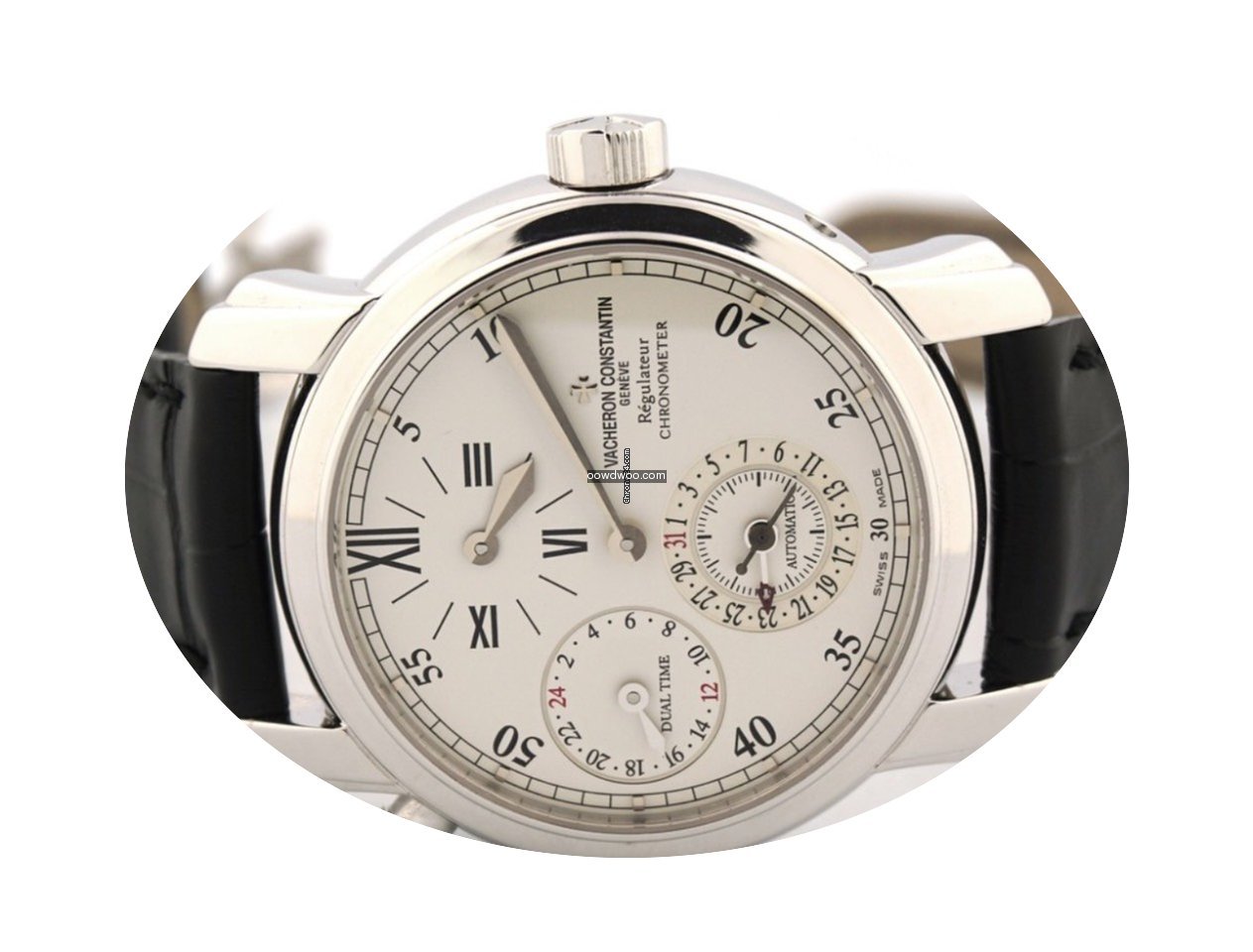Vacheron Constantin Malte Dual Time 18k ...