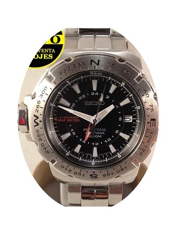 Seiko MAPMETER PERPETUAL CALENDAR...