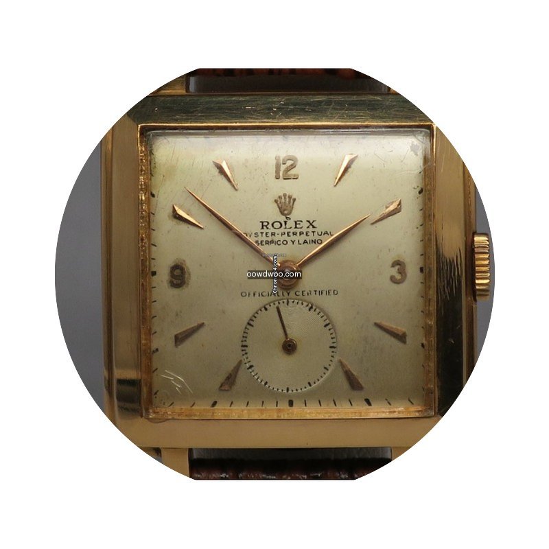 Rolex Vintage Cioccolatone 4645 Yellow G...