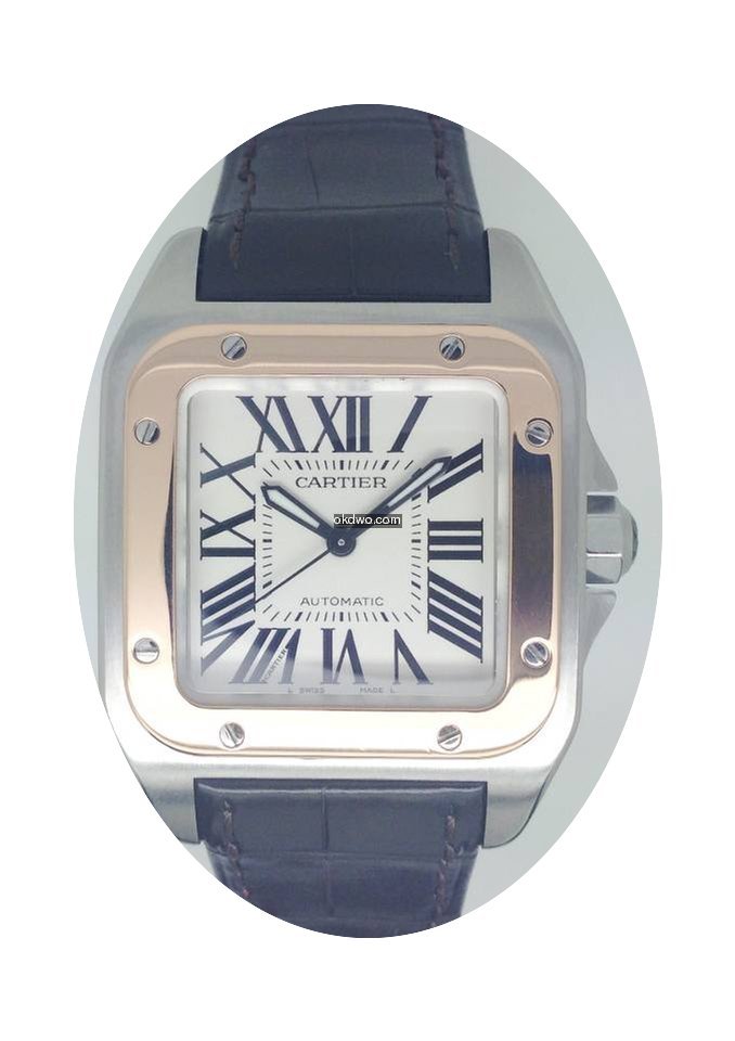 Cartier Santos 100 ad: $3,823 Cartier Sa...