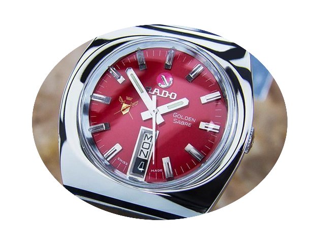 Rado Golden Sabre Rare Stainless Steel A...