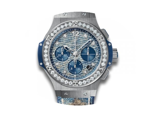 Hublot Big Bang Jeans Blue Diamond Dial ...