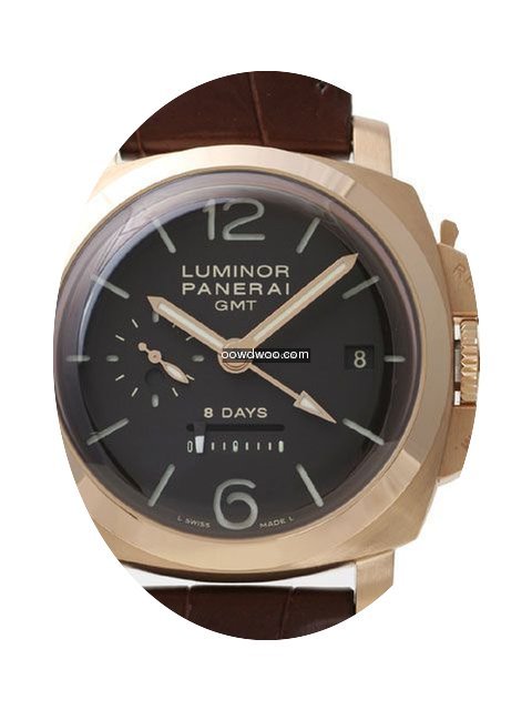 Panerai Luminor 1950 8 Days GMT Oro Rosa...