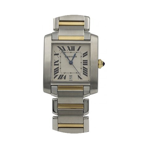 Cartier Men's Cartier Tank Francaise 18k...