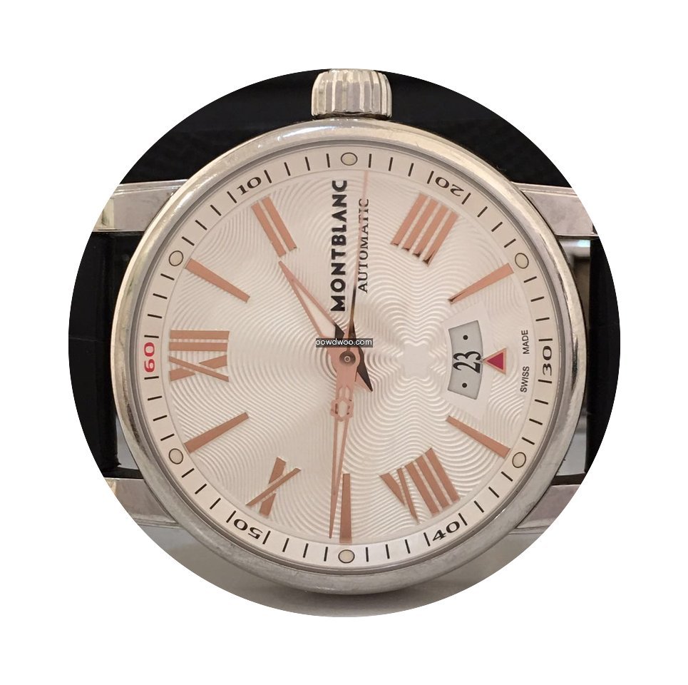 Montblanc Star Wave Dial Date Automatico...